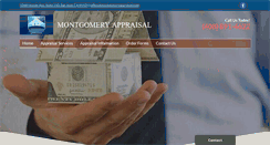 Desktop Screenshot of montgomeryappraisal.com